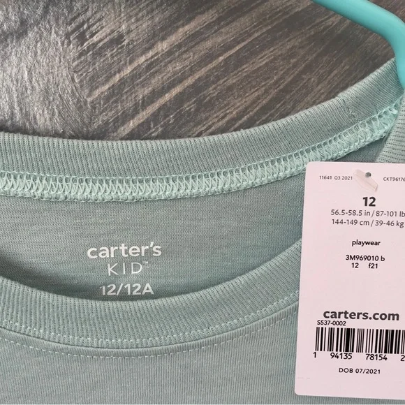 LOT OF 4 (FOUR) -OshKosh B’gosh/Carter’s Long Sleeve bundle 4-Long Sleeve Shirts - Picture 8 of 12